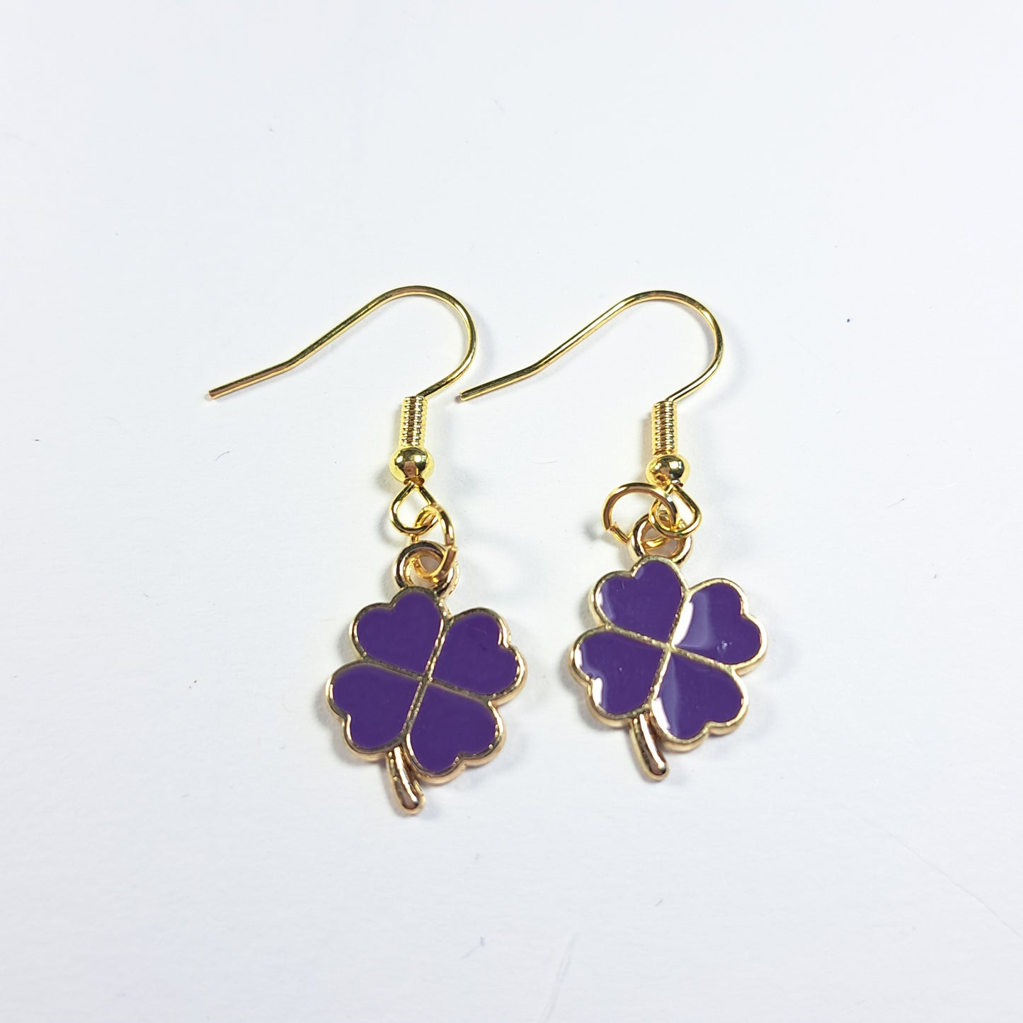 Klavertjes oorbellen