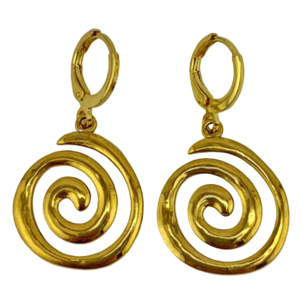 Spiraal oorbellen